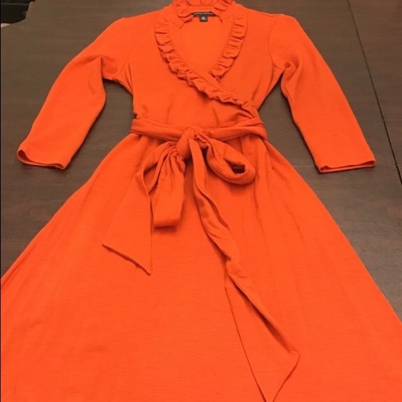 Banana Republic Dresses & Skirts - Banana Republic Orange dress (Host Pick 5/10)